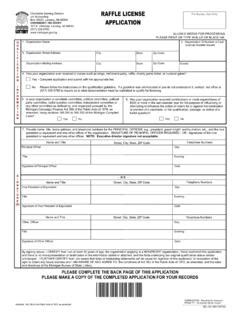 michigan lottery raffle|state of michigan raffle application.